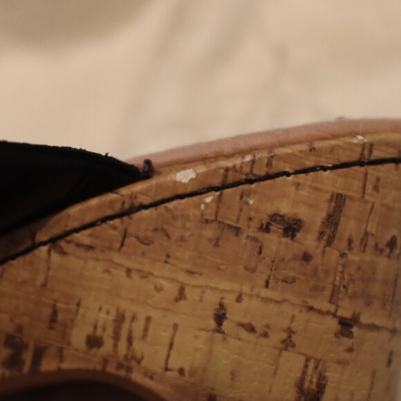 BOC DALY black flower women’s Wedge sandals, size 8, medium width - Picture 5 of 10